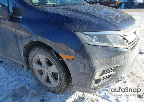 2018 Honda Odyssey Ex-L from USA, damaged, VIN 5FNRL6H7XJB034856